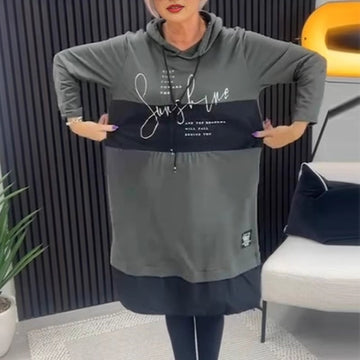 Casual Hooded Dress