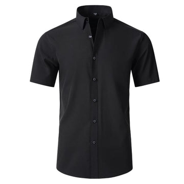 Stretch Non-Iron Anti-Wrinkle Short Sleeve Shirt