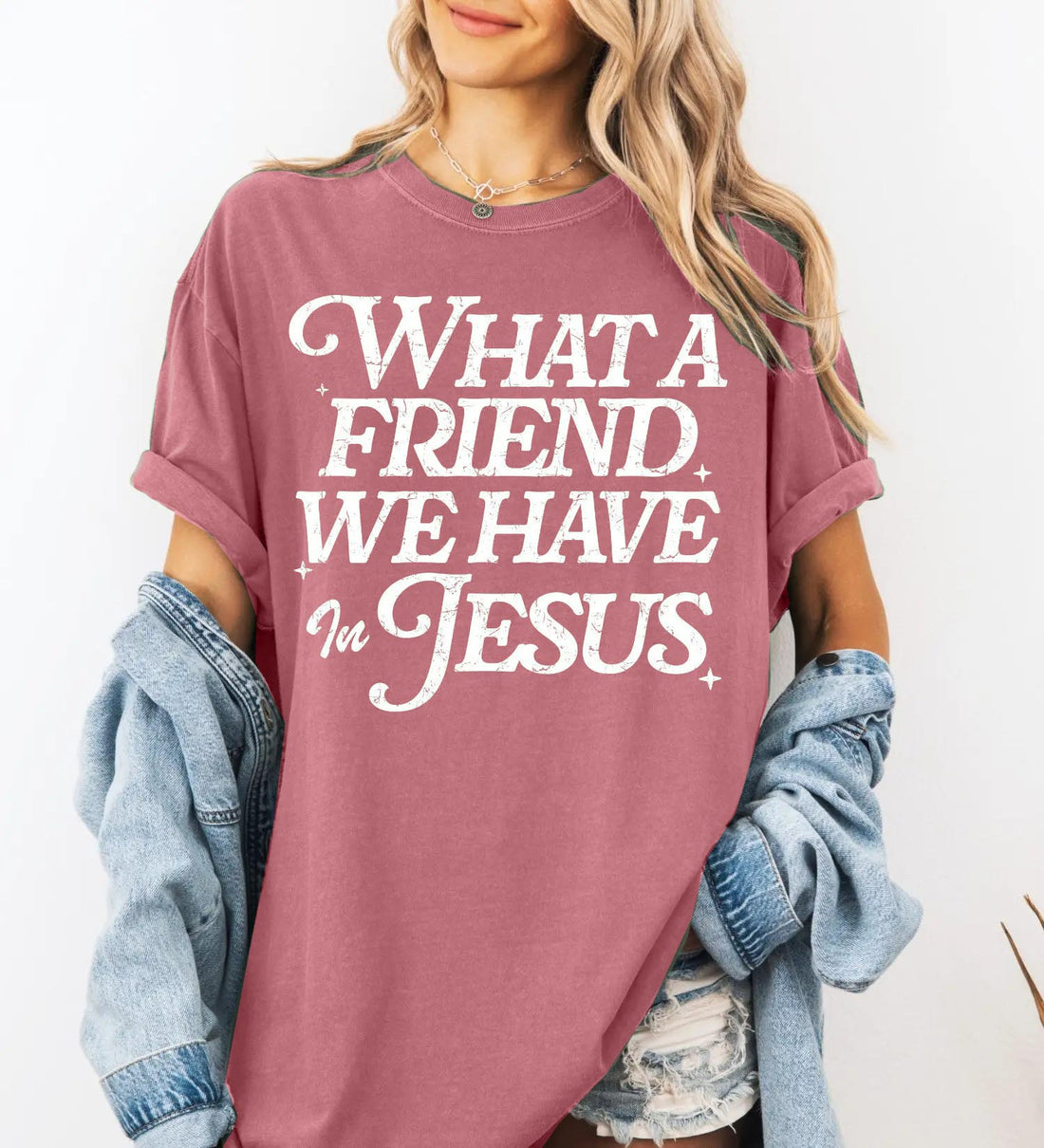 "What A Friend We Have In Jesus" Faith T-Shirt
