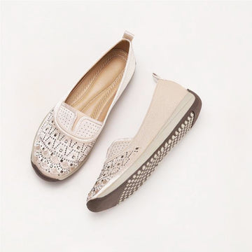 Women’s Daily Comfortable Lightweight Breathable Arch Support Slip-On Sneakers