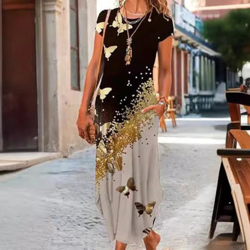 Floral Layered Dress