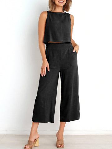 Women's Casual Sleeveless Outfits
