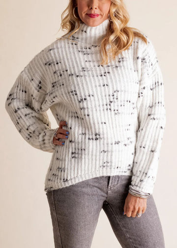 Women's Casual Warm Mid-Turtleneck Sweater