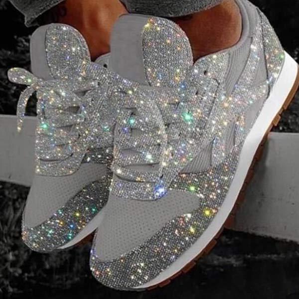 Women'S Sequin Platform Sneakers