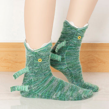 3D Knitted Cartoon Socks