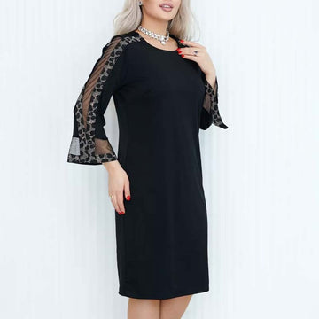 New Elegant Patchwork Dress
