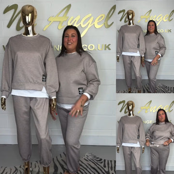 Women's Relaxed-Fit Two-Piece Tracksuit