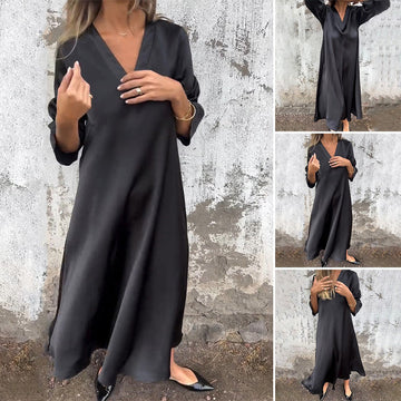 Women’s Casual V-Neck Maxi Dress