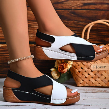 Women's Ultra Comfortable Slope Heel Orthopaedic Sandals