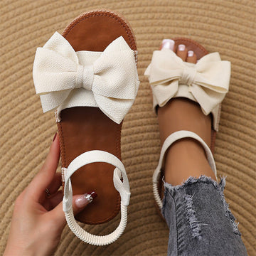 Women's Fashion Bow Flat Sandals