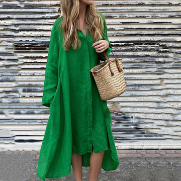 Women's Casual Loose Long Sleeve Dress