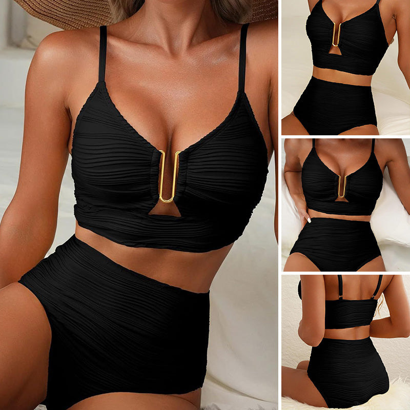 Women's Push Up High Waist Bikini