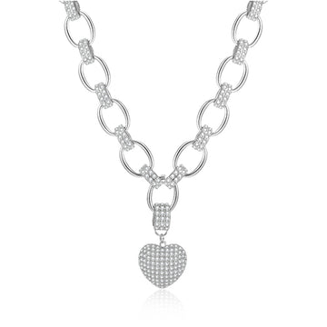 Big Link Chain Chokers Necklace for Women