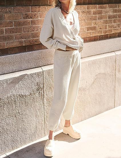 ✨Hot Sale-Casual Knitted Cardigan Set(Buy 2 Free Shipping)