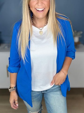 Women's Casual Summer Lightweight Blazer