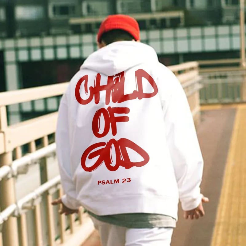 Unisex Child Of God Print Hoodie