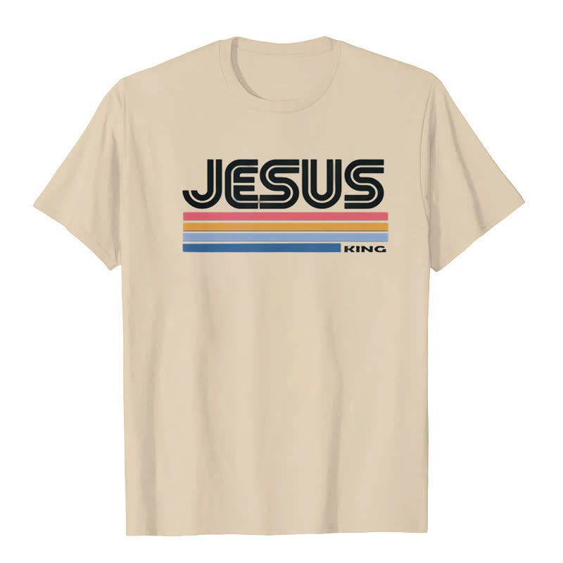 “Jesus King” Retro Christian T-Shirt