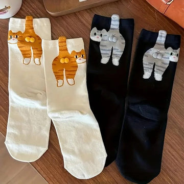 Cheeky Cat Hilarious Animal Butt Socks