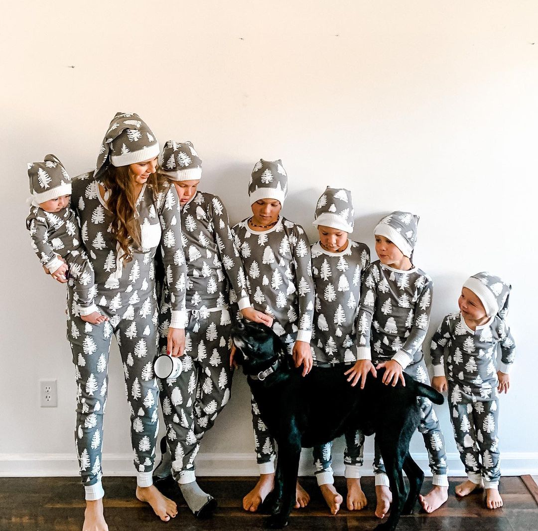 Tree Family Pajamas Set (With Hat)