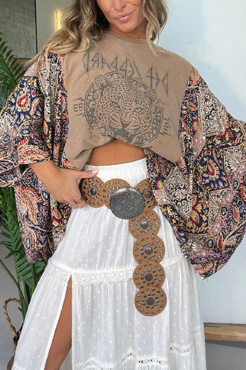 Cool Instincts Boho Printed T-Shirt
