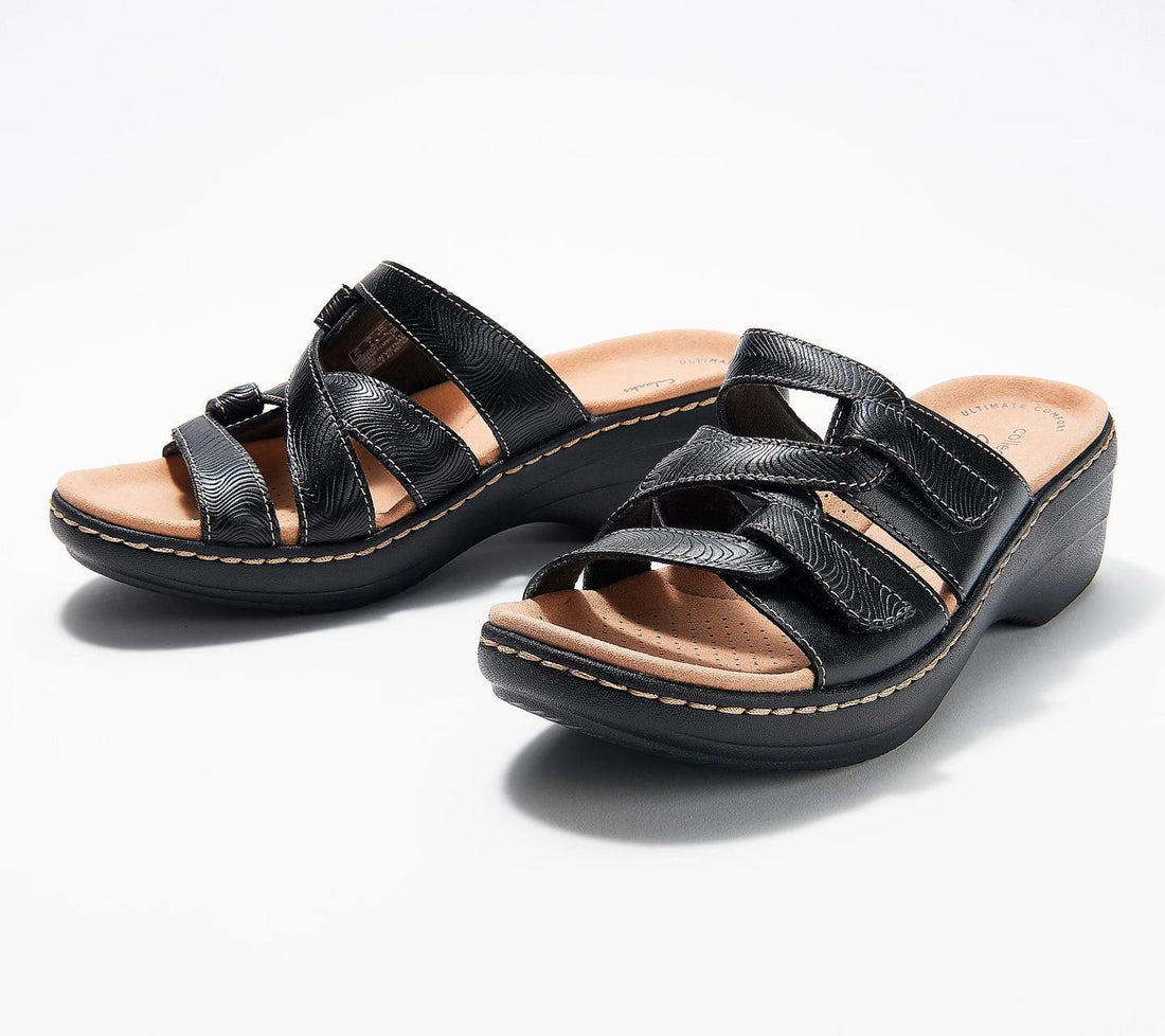 2025 Soft Bottom Massage Orthopedic Wedge Slide Sandals