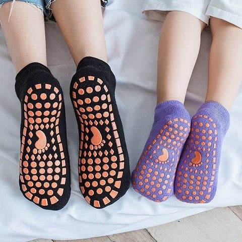 ⏰Non Slip Socks for Kids and Adults--10 Colors