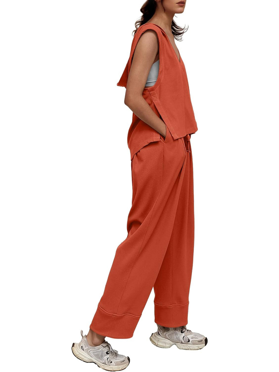 Women Summer Vacation 2 Piece Lounge Sets Casual
