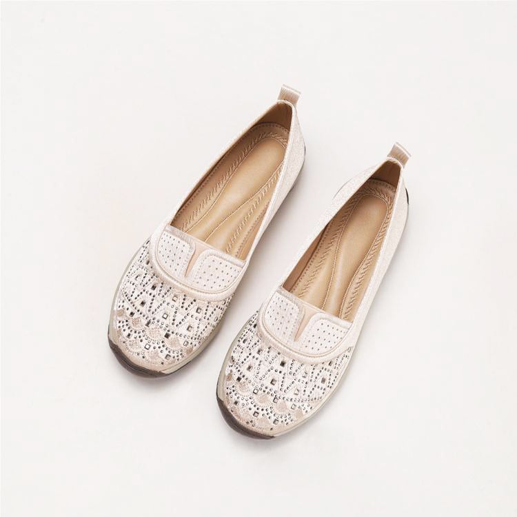 Women’s Daily Comfortable Lightweight Breathable Arch Support Slip-On Sneakers