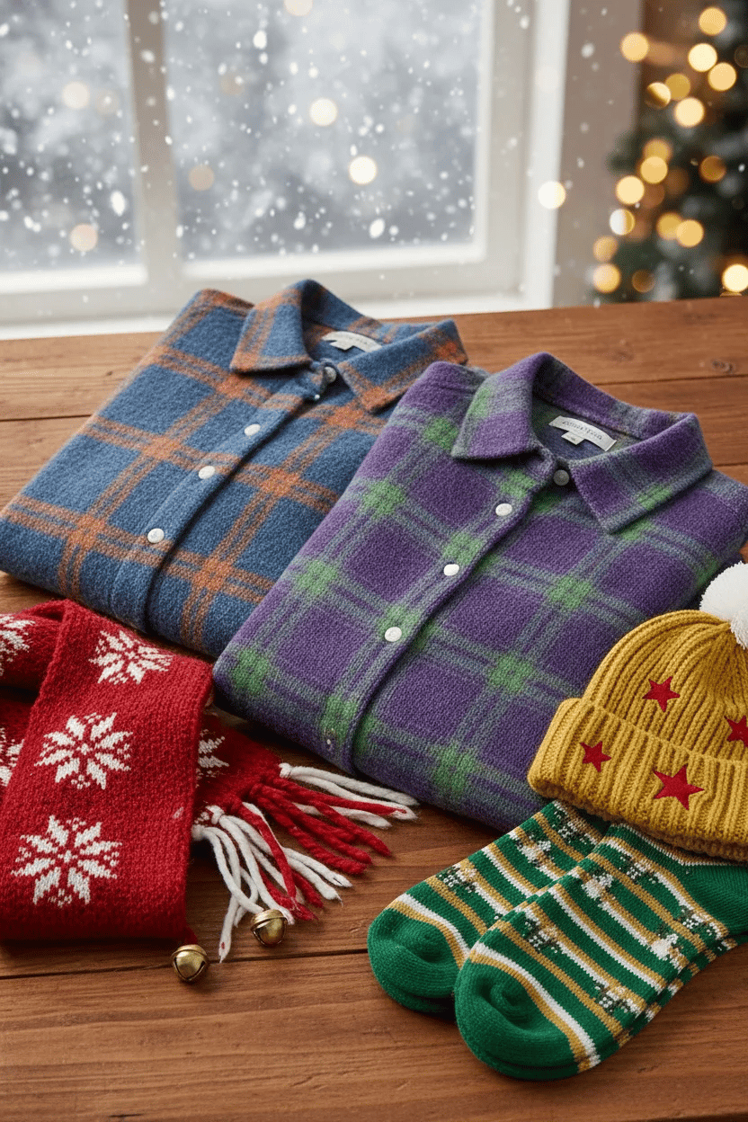 Women's Plaid Print Casual Cotton Buttoned Cardigan Sweater