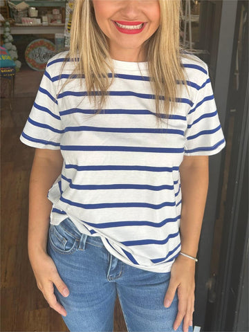 Women's Casual Striped Tee