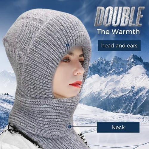 Comprehensive Ear Protection Windproof Cap Scarf