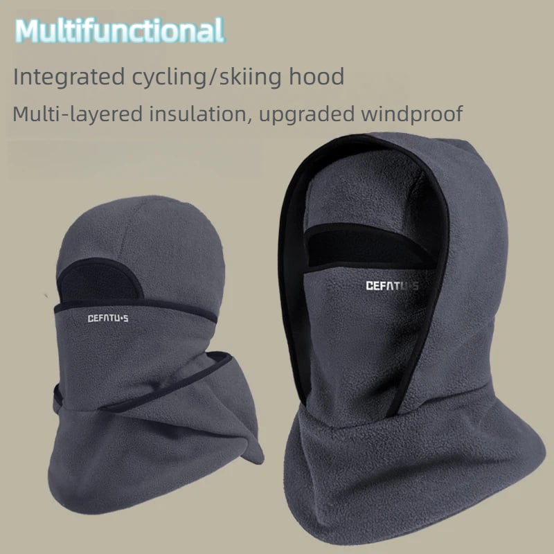 Multifunctional Thermal Pullover Hat | Full Face & Neck Coverage for Winter