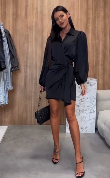 Loose Casual Patchwork Dress
