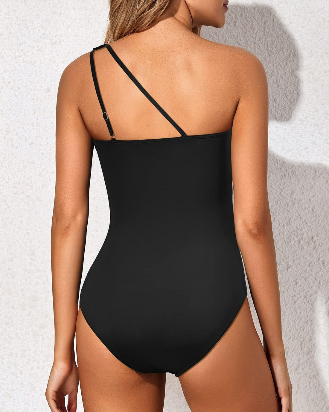 Women's One Shoulder One Piece Swimsuit