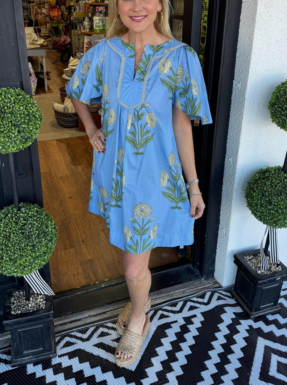 Women's Floral Print Dress
