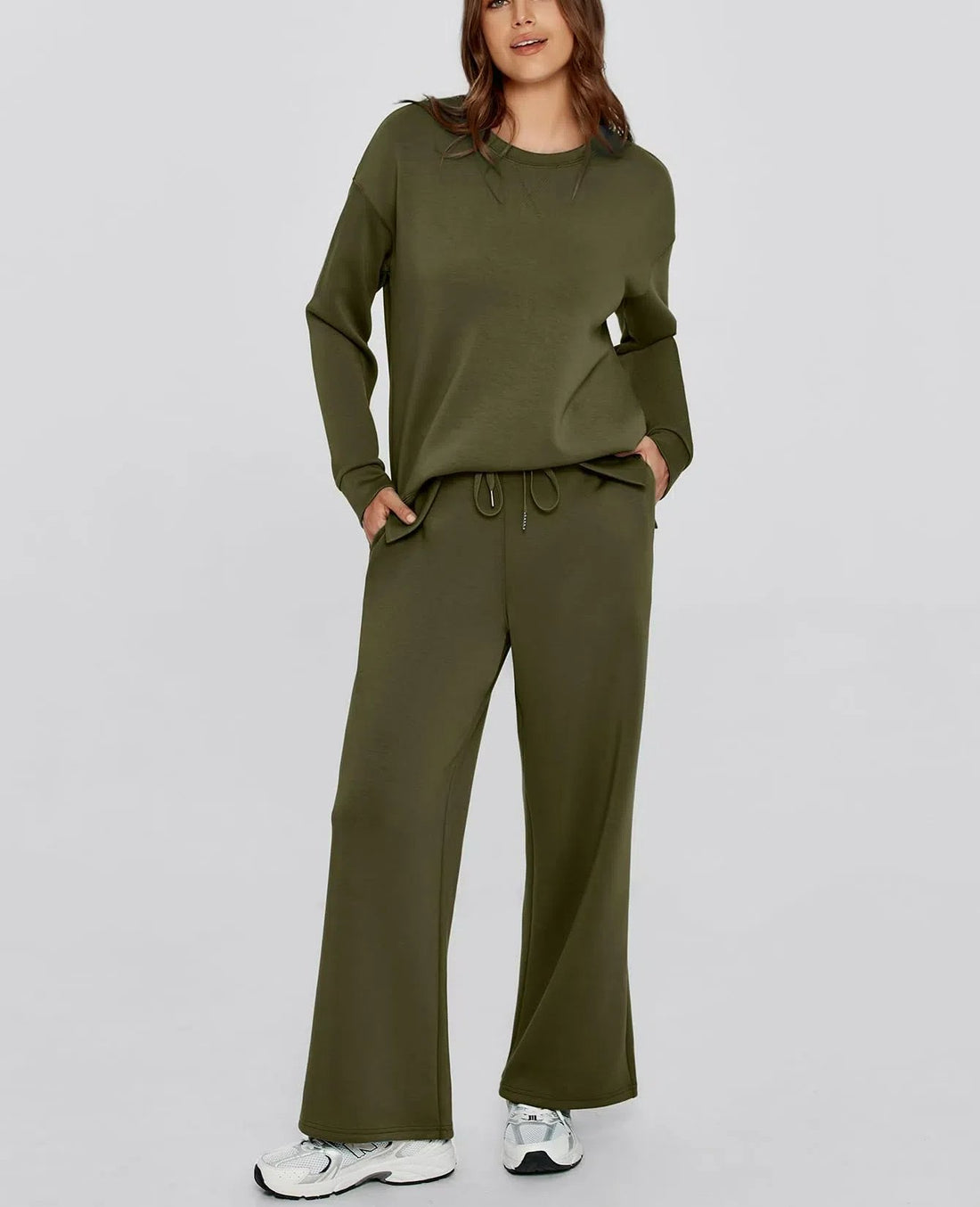 Women's Casual Sweatsuits Tracksuit Sets With Pockets
