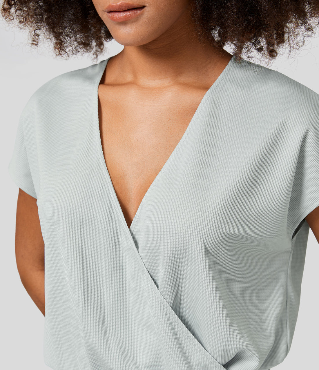 Womens Waffle Casual Jumpsuit