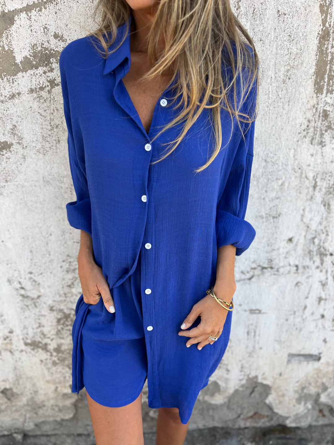Women's Casual Cotton&Linen Suit