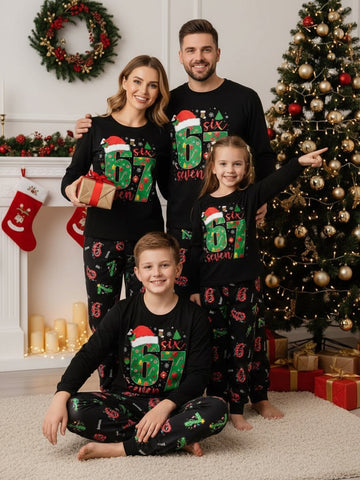 67 Christmas Kids Pajama Set