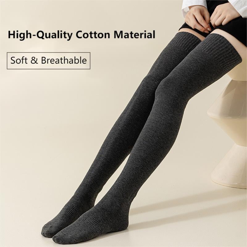 Women's Warm Elastic Thigh High Socks