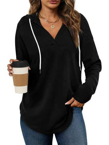 Women's Long Sleeve Plaid Oversized Hoodies