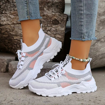 Breathable Women’s Colorblock Sneakers
