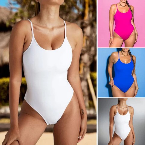Sexy Backless Shapewear Sculpting Corset Swimsuit