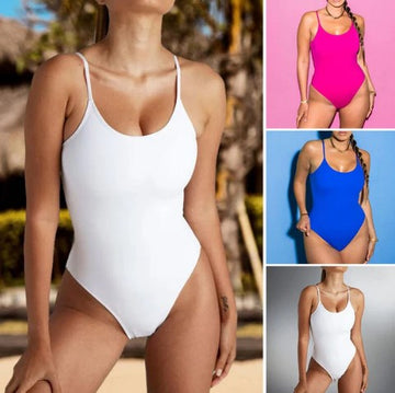 Sexy Backless Shapewear Sculpting Corset Swimsuit