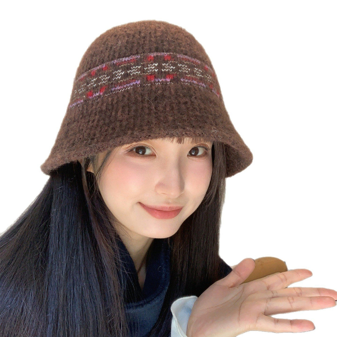 Cozy Cable Knit Bucket Hat for Winter