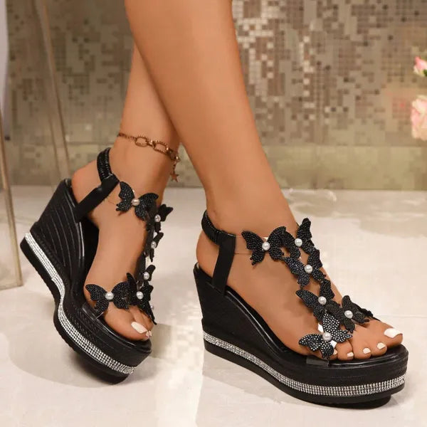 2025 Ladies Wedge Thick Bottom Sandals
