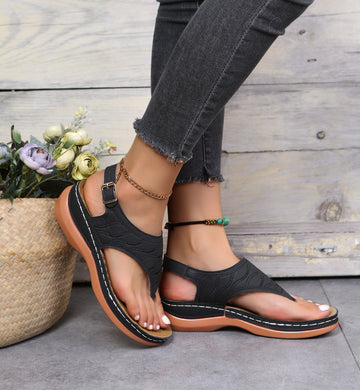 Roman Style Buckle Women's Sandals