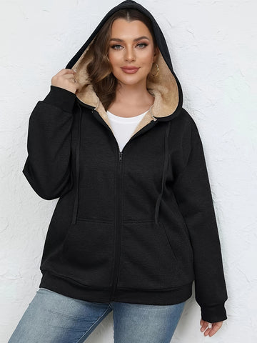 Women’s Regular Fit Heavyweight Sherpa Fleece Lined Hoodies