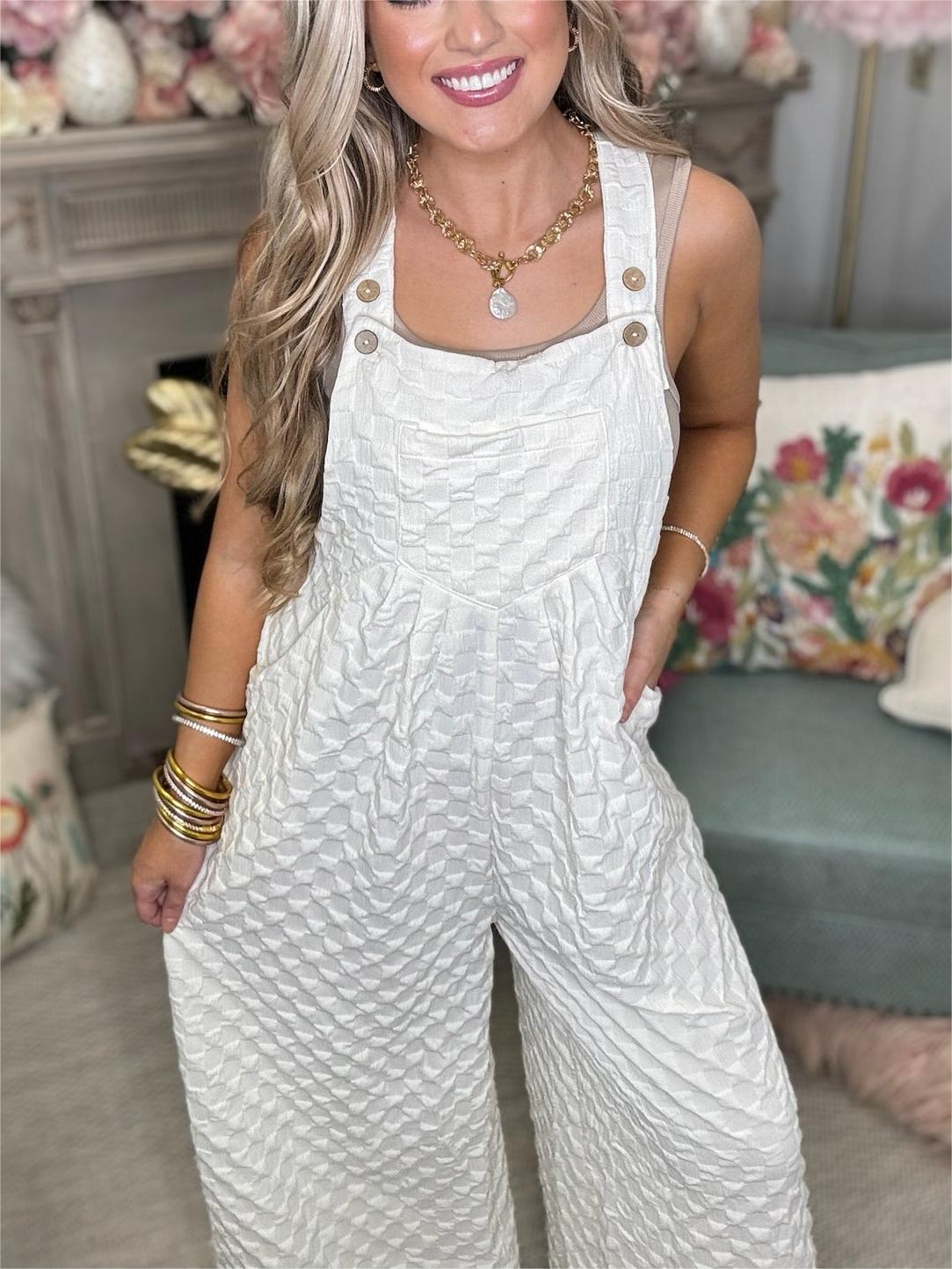 Women's Casual Loose Sleeveless Overalls
