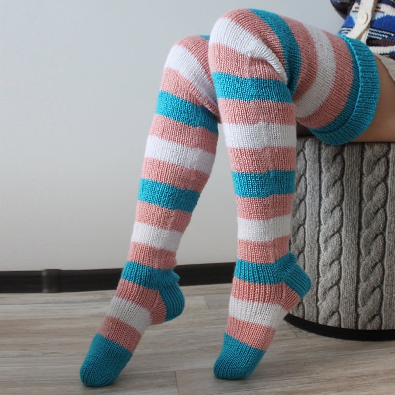 Fashion Knitted Over-the-Knee Slouch Socks
